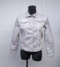 Jeansjacka Crash. Grå. Made in Italy