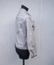 Jeansjacka Crash. Grå. Made in Italy