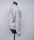 Jeansjacka Lilie. Grå. Made in Italy