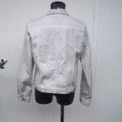 Jeansjacka Lilie. Grå. Made in Italy