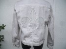 Jeansjacka Lilie. Grå. Made in Italy
