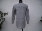 Stickad Grå Lång Kofta Ze-Ze