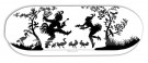 Glasögonfodral. Papageno-Lotte Reiniger