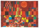 Glasögonfodral med putsduk. Paul Klee - Slott och sol