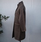 Mönstrad Kappa Beige/Svart