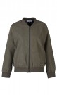 Khakigrön Bomberjacka Ze-Ze