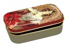 Art-box. Avlång metallask. Art Nouveau - Jacqueline