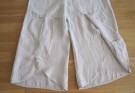 Beige Linnebyxor Vida Ben Med Sprund. Made in Italy