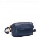 Svart liten axelremsväska mobilväska