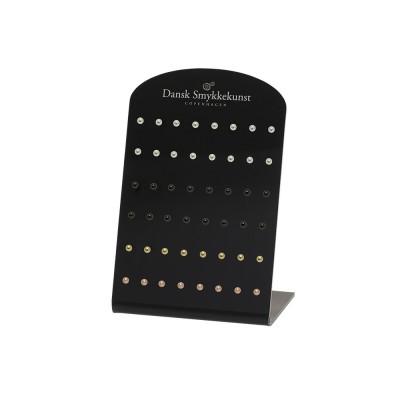 Örhängen Kula. Vit/Hematit/Guld/Roséguld