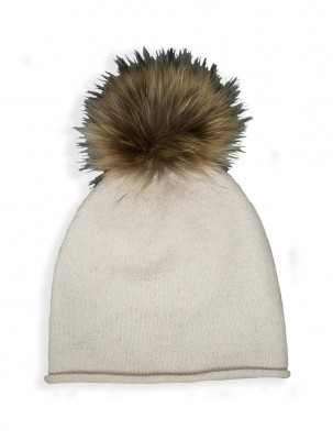 Mössa Lunne Raccoontofs