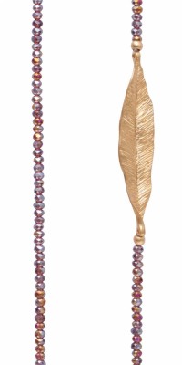 Långt Halsband Rosa Pärlor Othilia Dansk Smykkekunst