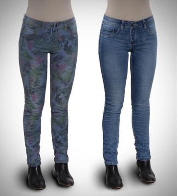 Vändbara Mönstrade Jeans