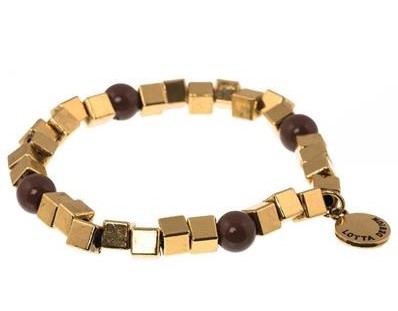 Elastiskt armband Kuber. Lotta Design